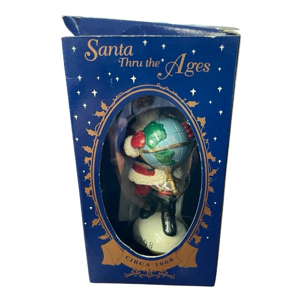Santa Of The World America 1908 Santa Thru The Ages Ornament‎